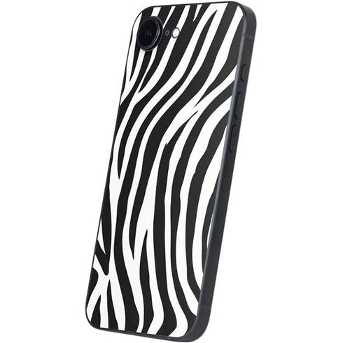 Zebra Print iPhone 16e Skin